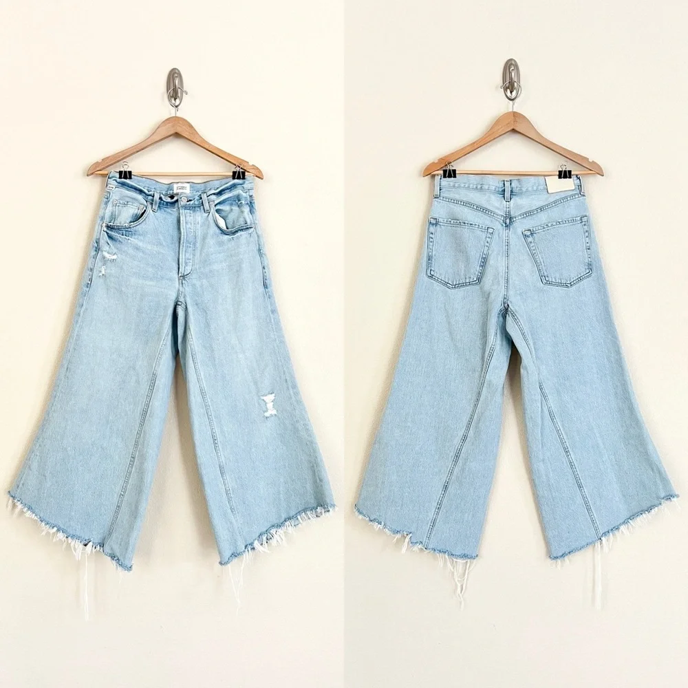 CITIZENS OF HUMANITY Tess Culotte Jeans in Glacier